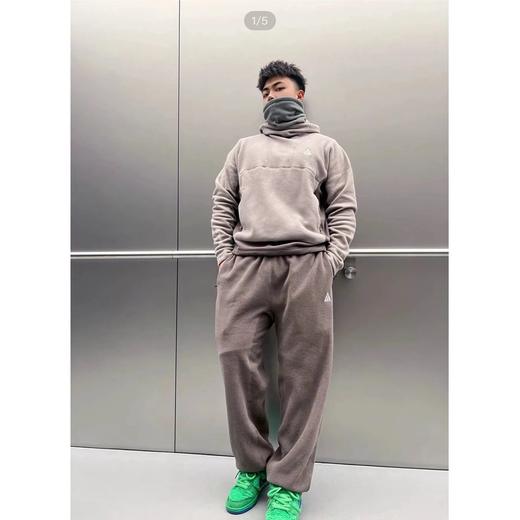 三色发售！！AC*Polartec 刺绣Logo 机能户外 双面摇粒绒 运动束口休闲卫裤 商品图5