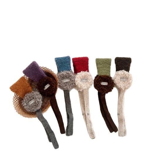 【YW】无忧购韩国新款拼色加厚羊羔毛儿童耳罩秋冬防冻保暖护耳男女宝宝耳捂子（截单后3-5天发货) 商品图4