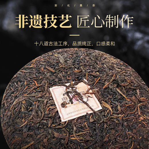茶马世家 荒野天尖 芙蓉主峰产区 安化黑茶一级300g 礼赠佳品 商品图3