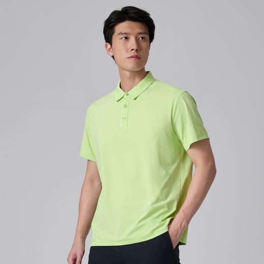 IYOGA 商务休闲｜豆绿Polo衫男士气质款 MT031 商品图2