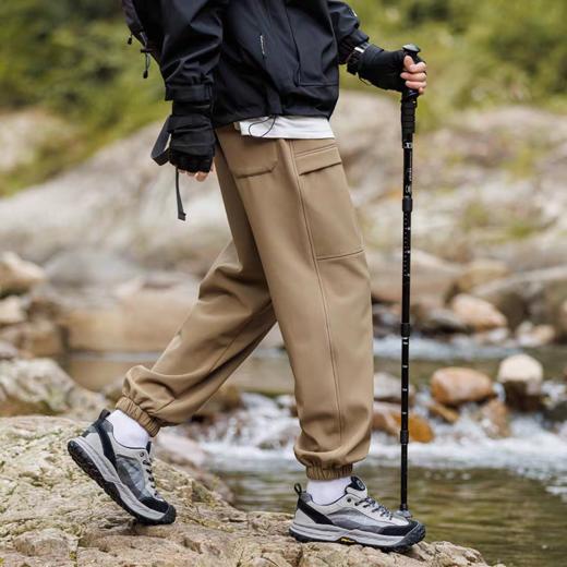 男女同款！【Schenvega 鸟家同款七防加绒冲锋裤】防寒 防风 抗皱 防水 耐磨 透气 高品质细格纹面料 软糯亲肤 上身轻盈不压身 两个款式四个颜色可选 商品图2