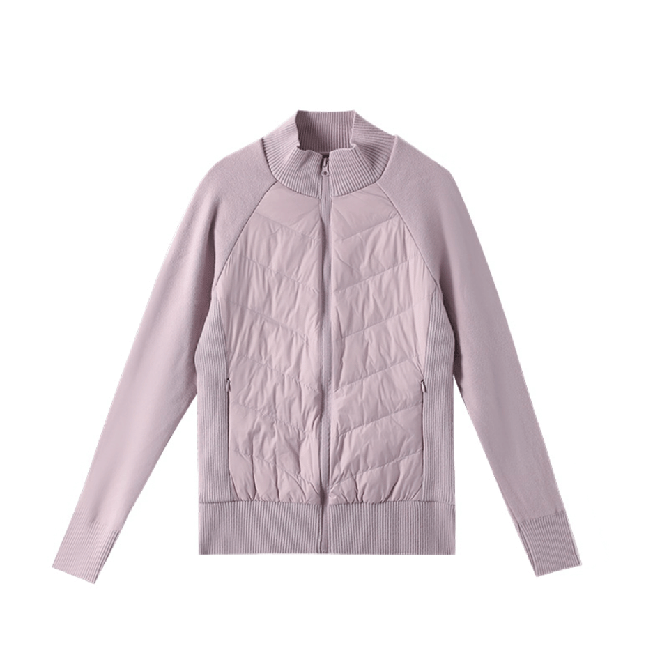 72小时发货  90%白鸭绒 轻暖毛织羽绒服   A-5440