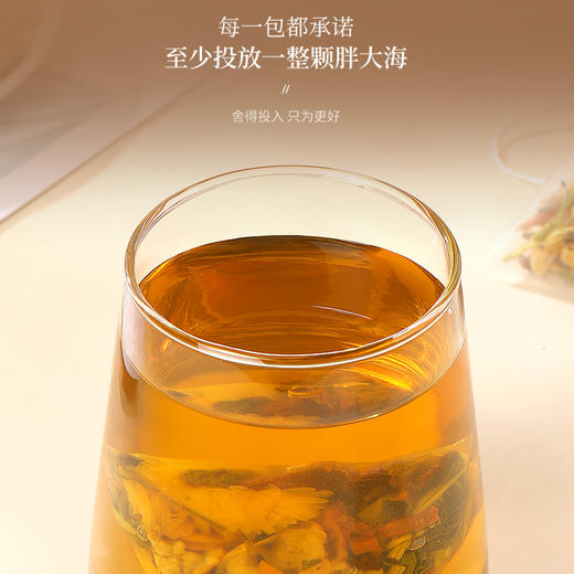 【咽喉伴侣】福东海 胖大海罗汉果化橘红雪梨茶100克（10克*10袋） 独立袋装养生茶 商品图2