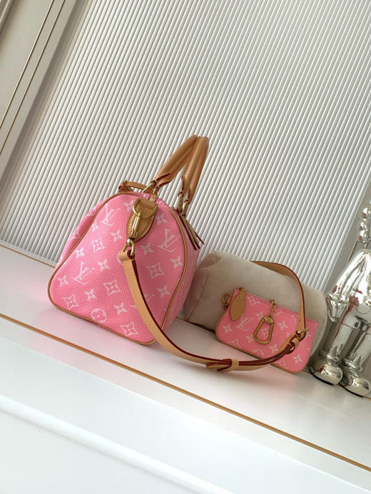 秋冬特惠💰1600 渠道级LV【全钢五金 MB163c01变码芯片】te级LV 全套包装 M15279 本款Speedy P9 Bandoulière25手袋 商品图1