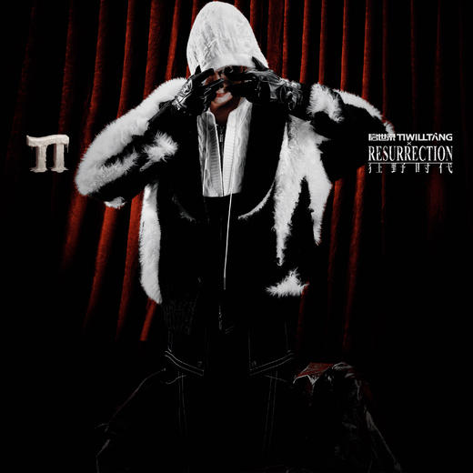 【启世录TIWILLTANG】x《狂野时代》联名系列【融迹辉阈】摩天绒影撞色宣言暖域交锋连帽毛衫 商品图0