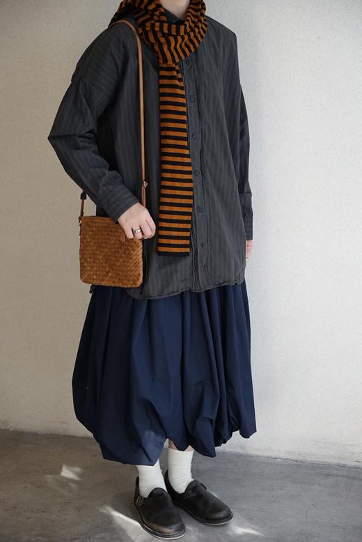 apuntob 米白/蓝黑蓬蓬半身裙 商品图4