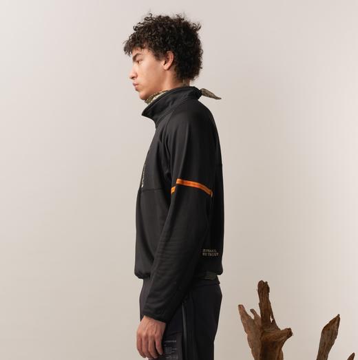 ANCILE单面抓绒衫户外防风保暖运动外套男款UPPERVOID二普纬度 商品图1