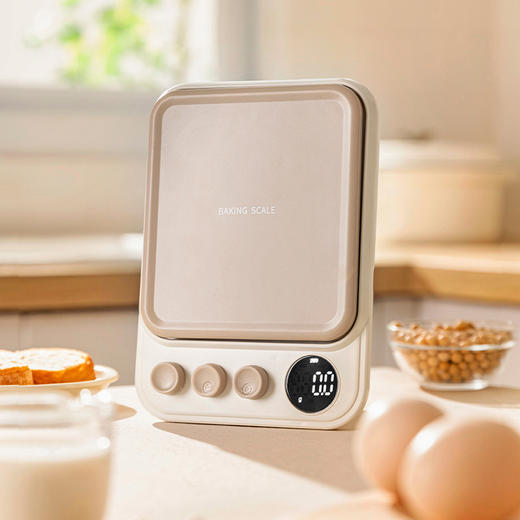 摩登主妇电子秤厨房家用小型精准克称重器婴儿辅食烘焙工具食物秤 商品图0