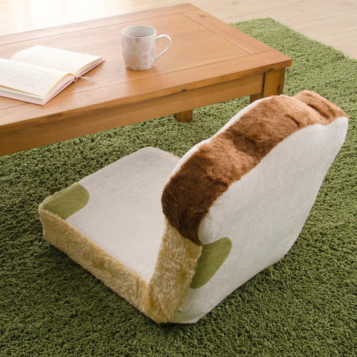 日式创意单人沙发椅可拆洗可调节面包日式座椅 商品图7