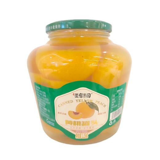 圣蒙果园黄桃罐头1250g 商品图0