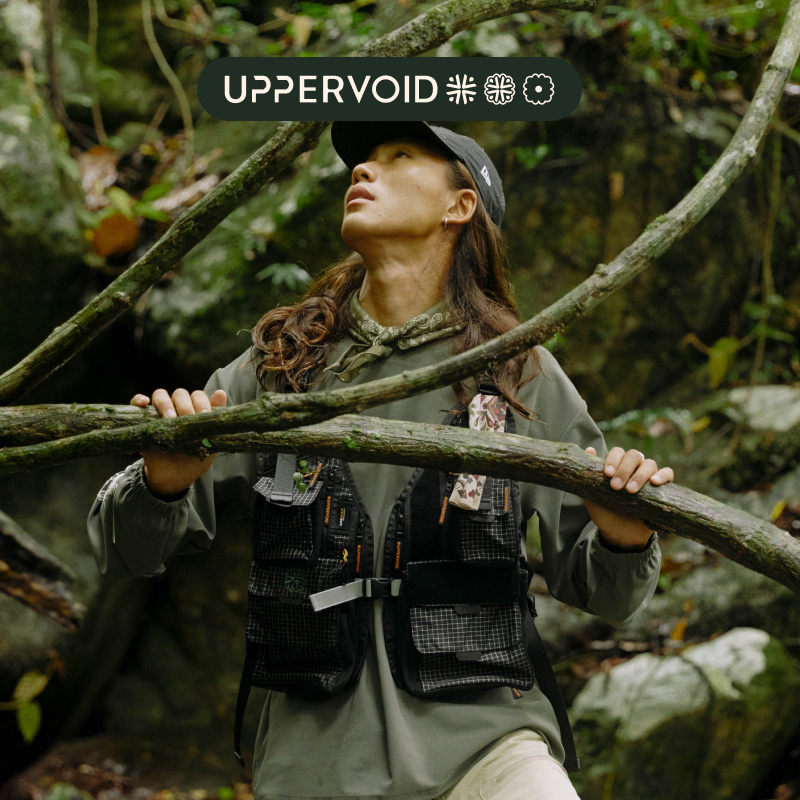 ALEZA装载马甲户外工装多功能口袋防水背心UPPERVOID二普纬度