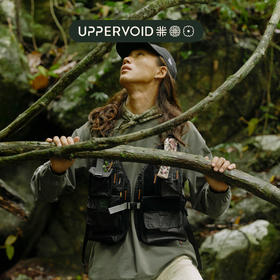 ALEZA装载马甲户外工装多功能口袋防水背心UPPERVOID二普纬度