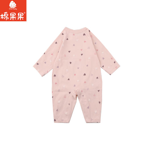 棉果果春季新品女宝卡通可爱5A抗菌纯棉爬衣偏襟连体衣M121720226012 商品图6