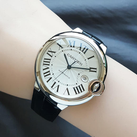 【95新】CARTIER卡地亚W69016Z4自动机械机芯日期显示42mm（男款）蓝气球系列精钢111125NJS17 商品图6