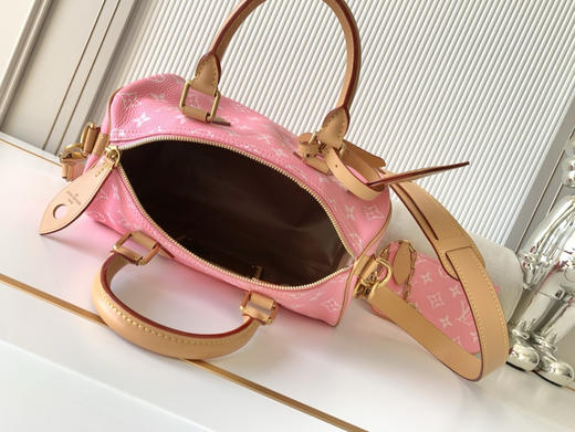 秋冬特惠💰1600 渠道级LV【全钢五金 MB163c01变码芯片】te级LV 全套包装 M15279 本款Speedy P9 Bandoulière25手袋 商品图7