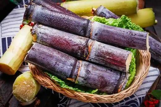 【新鲜】水果 广西黑皮甘蔗 3元一斤多退少补,削皮需备注 商品图0