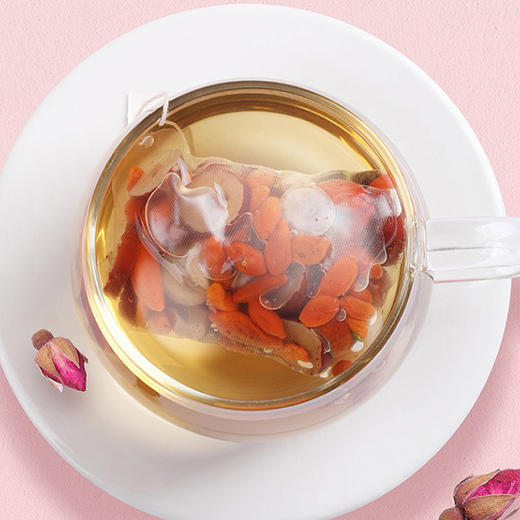 福东海 颜气茶 玫瑰红枣桂圆枸杞茶120克（15克*8袋）人参红枣桂圆枸杞龙眼茶玫瑰养生茶 商品图5