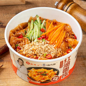 嗨吃家红油面皮（清真）157g*6盒【分仓直发，72小时发货，周末节假日不发货】