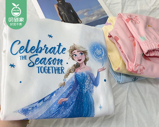 Disney迪士尼儿童保暖套装（冰雪艾莎+彩色米妮）/2套（160码，适合40-50kg）补单专用 商品图4