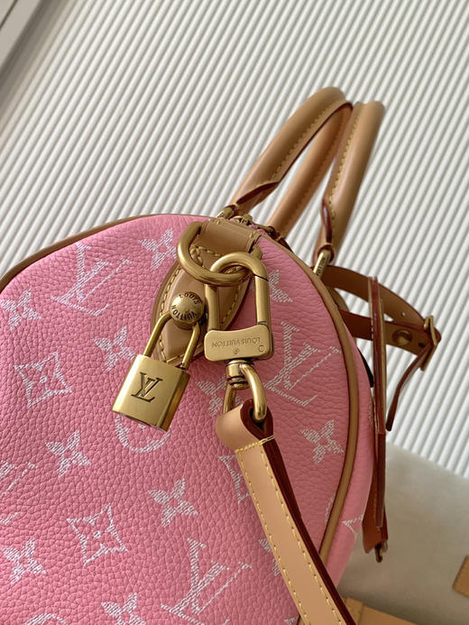 秋冬特惠💰1600 渠道级LV【全钢五金 MB163c01变码芯片】te级LV 全套包装 M15279 本款Speedy P9 Bandoulière25手袋 商品图4