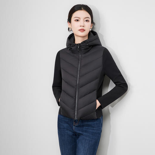 魔力修身显瘦轻薄90白鸭绒羽绒服外套WLZD2514101 商品图0