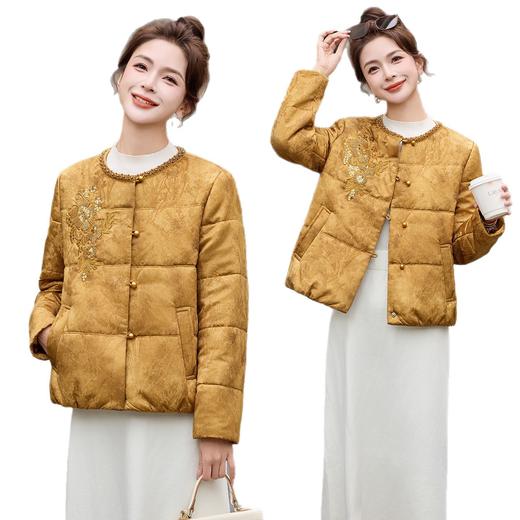 新中式国风棉服，洋气显瘦短款羊毛棉小棉袄HR-SHIY2651 商品图4