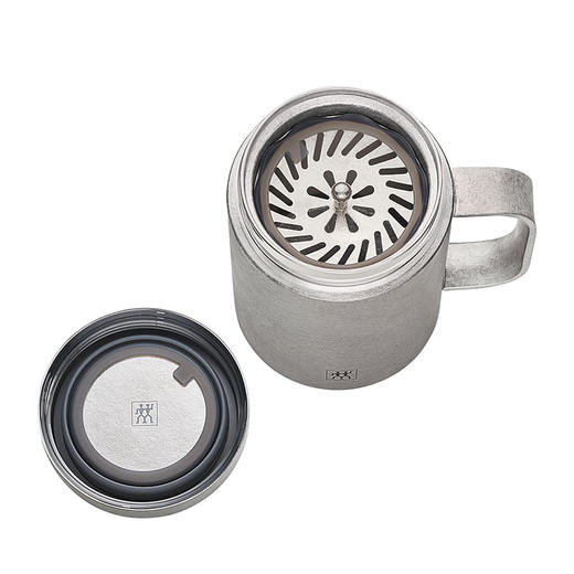 1034862 双立人Thermo Plus真空保温钛马克杯璀璨银480ml 商品图2