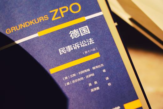 《德国民事诉讼法（第十六版）》赠讲座 商品图4