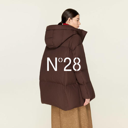 N°28 90鹅绒服女秋冬中长款廓形加厚外套 8855A1Y262 商品图4