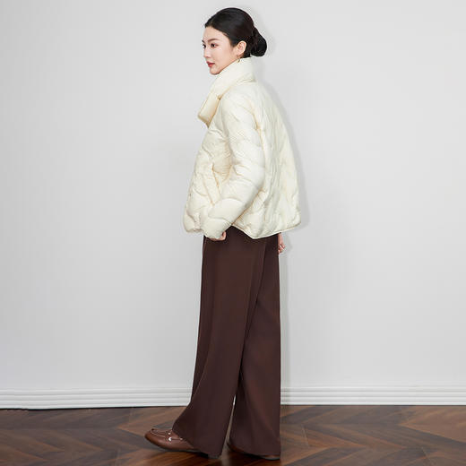 90白鸭绒短款羽绒服外套防风保暖WLZD2514204 商品图1