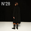 N°28 冬款山羊绒毛呢大衣宽松廓形长款过膝呢子外套8855A1D599  商品缩略图3