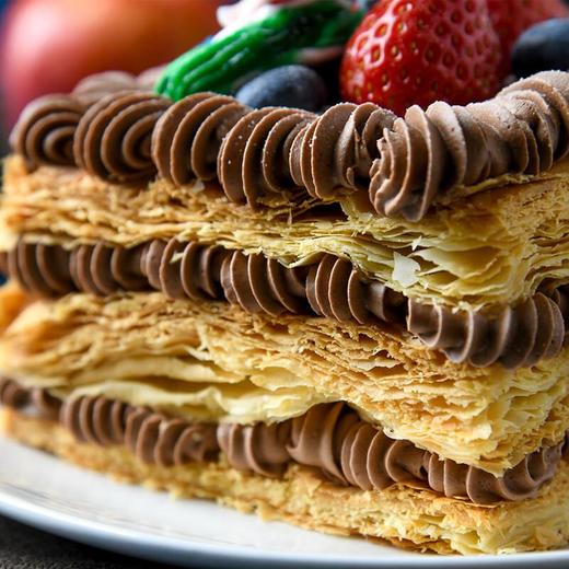 圣诞巧克力拿破仑蛋糕350g/盒 商品图2