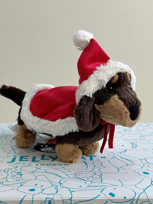 JC圣诞披风腊肠狗 玩偶公仔 商品图1