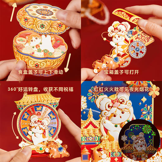 【故宫冰箱贴】宫里过大年马年冰箱贴博物馆文创新年礼物过年春节装饰 商品图8