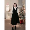 鹿向南「春日序曲」法式衬衫背心裙套装女秋冬2024新款气质连衣裙QYM002442/QYM002446 商品缩略图1