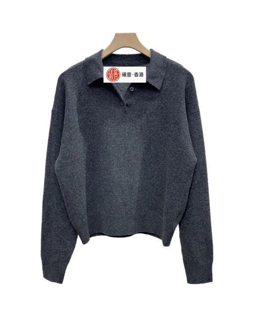 男款针织POLO衫毛衣hu002 商品图0