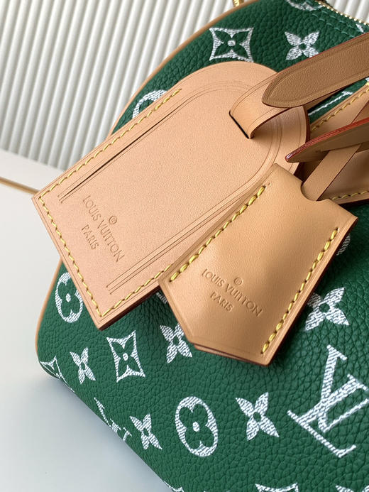 秋冬特惠💰1600 渠道级LV【全钢五金 MB163c01变码芯片】te级LV 全套包装 M24423绿色 本款Speedy P9 Bandoulière25手袋 商品图4