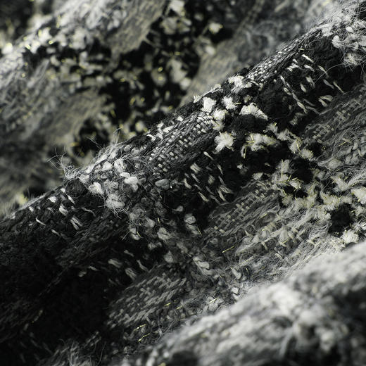 「高货wl」全新升级【铂金会员358/天猫479/差价121】(01810)洛诗琳法式小香风外套2025秋冬新款格子山茶花胸针短外套 商品图4