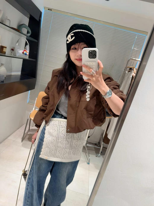 香家冬季新款熊猫帽毛线羊毛针织帽 商品图14