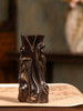 清	紫檀木雕树形花插 商品缩略图3