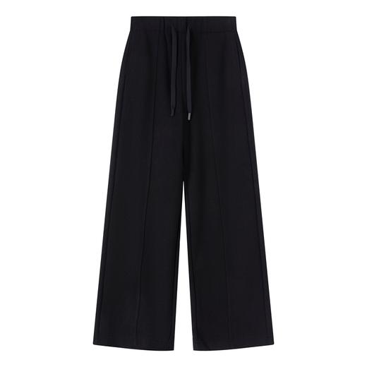 【破价】N°28 2025秋季款设计师抽绳设计长裤女装直筒裤休闲裤895392K021 商品图3