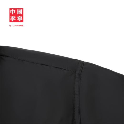 中国李宁男子反光防泼水宽松90%鸭绒短羽绒服AYMV541 商品图7