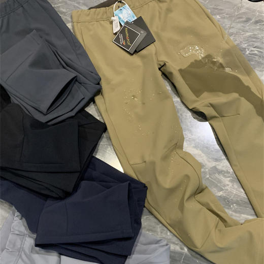 户外V系列！2025吸湿速干防水透气秋冬新款防风加厚男3D立裁直筒休闲裤！ 商品图0