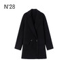N°28 2025秋冬新款羊毛大衣女中长款通勤风显瘦韩版气质外套8855A1D706  商品缩略图2