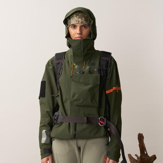 C2.3冲锋衣户外运动硬壳外套防风防水男女款UPPERVOID二普纬度 商品图1