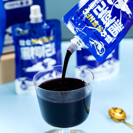 愿臻·醇享·黑枸杞原浆108g×12袋/盒  100%黑枸杞 冷榨成浆 商品图2