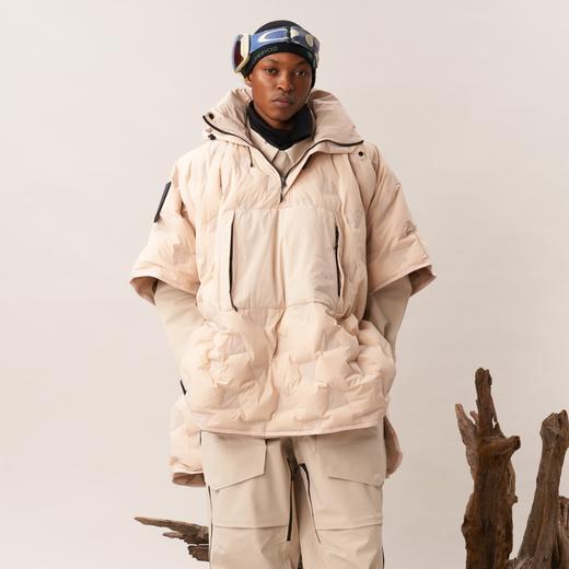 WHISTLER滑雪披风户外防水保暖鹅绒自收纳UPPERVOID二普纬度 商品图1