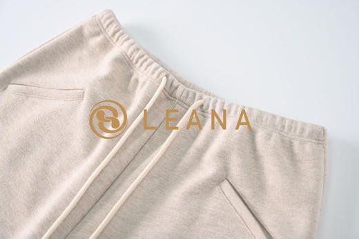 LEANA丽娜【羊毛裤】秋冬保暖醋酸阔腿绵羊毛裤NP4527 商品图7