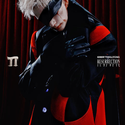 【启世录TIWILLTANG】x《狂野时代》联名系列【深渊礼赞】色界解构廓形博弈破立之仪光域西装 商品图2