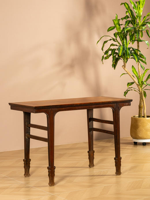 清	黄花梨插肩榫画案 商品图4